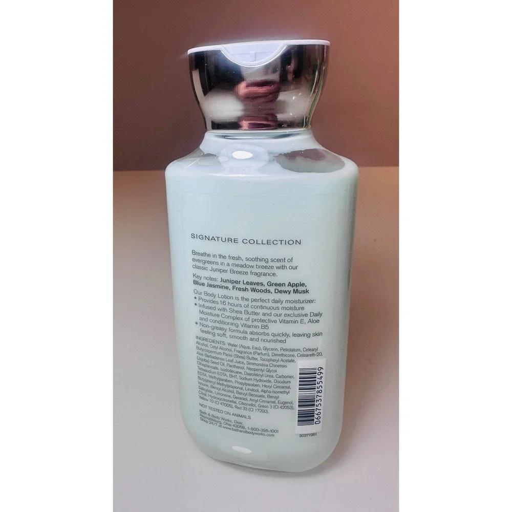 Bath & Body Works Juniper Breeze Set Body Lotion and Body Splash 8oz Each
